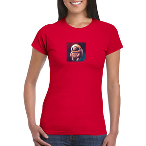 Space Bear - Classic Womens Crewneck T-shirt