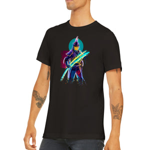 Cyber Samurai - Premium Unisex Crewneck T-shirt