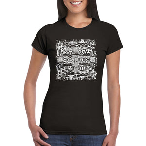 A Pattern within A Pattern (abstract) - Classic Womens Crewneck T-shirt