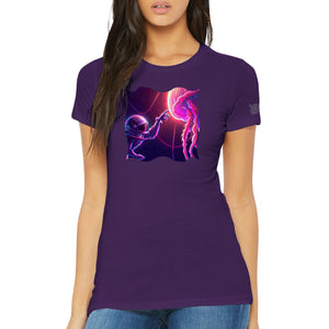 Space Jelly - Premium Womens Crewneck T-shirt