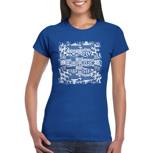 A Pattern within A Pattern (abstract) - Classic Womens Crewneck T-shirt