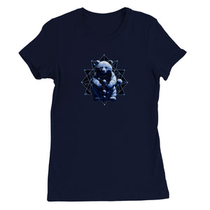 Sacred Bear - Premium Womens Crewneck T-shirt