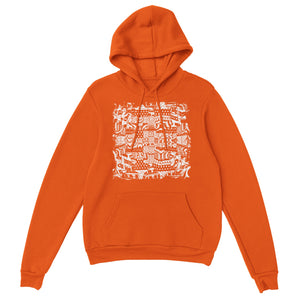 Pattern within A Patter - Classic Unisex Pullover Hoodie