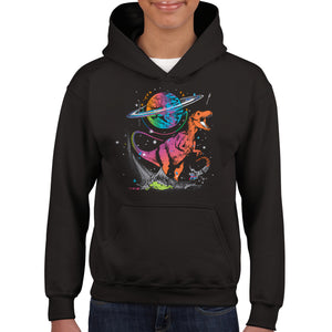 Intergalactic Dino - Classic Kids Pullover Hoodie