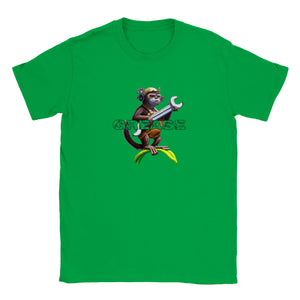 Grease Monkey - Classic Kids Crewneck T-shirt