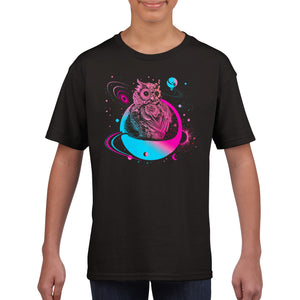 Universal Owl - Classic Kids Crewneck T-shirt